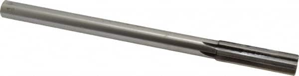 Made in USA - 0.626" Carbide-Tipped 6 Flute Chucking Reamer - USA Tool & Supply