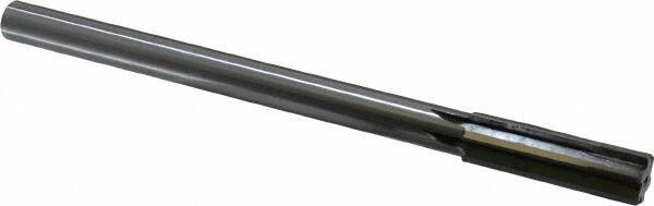 Made in USA - 0.686" Carbide-Tipped 6 Flute Chucking Reamer - Straight Flute, 9/16" Straight Shank, 2-1/4" Flute Length, 9" OAL - USA Tool & Supply