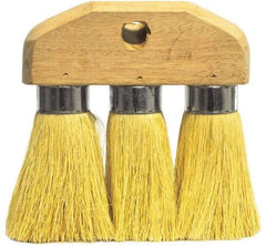 Weiler - Tampico Surface Preparation Roof Brush - 3-1/4" Bristle Length, 6-1/4" Wide - USA Tool & Supply