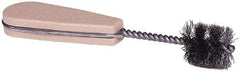 Weiler - 7/8" Diam Helical Tube Brush - 1" Brush Length, 6-1/2" OAL - USA Tool & Supply