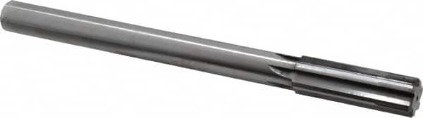 Made in USA - 0.867" Carbide-Tipped 6 Flute Chucking Reamer - USA Tool & Supply