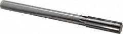 Made in USA - 0.867" Carbide-Tipped 6 Flute Chucking Reamer - USA Tool & Supply