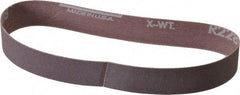 Norton - 1" Wide x 18" OAL, 120 Grit, Aluminum Oxide Abrasive Belt - Aluminum Oxide, Fine, Coated, Series R228 - USA Tool & Supply