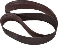 Norton - 2" Wide x 48" OAL, 320 Grit, Aluminum Oxide Abrasive Belt - Aluminum Oxide, Extra Fine, Coated, Series R228 - USA Tool & Supply