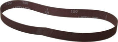 Norton - 1" Wide x 30" OAL, 150 Grit, Aluminum Oxide Abrasive Belt - Aluminum Oxide, Very Fine, Coated, Series R228 - USA Tool & Supply