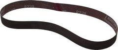 Norton - 1" Wide x 30" OAL, 320 Grit, Aluminum Oxide Abrasive Belt - Aluminum Oxide, Extra Fine, Coated, Series R228 - USA Tool & Supply