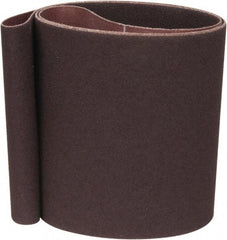 Norton - 4" Wide x 48" OAL, 80 Grit, Aluminum Oxide Abrasive Belt - Aluminum Oxide, Medium, Coated, Series R228 - USA Tool & Supply