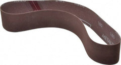 Norton - 2" Wide x 30" OAL, 180 Grit, Aluminum Oxide Abrasive Belt - Aluminum Oxide, Very Fine, Coated, Series R228 - USA Tool & Supply