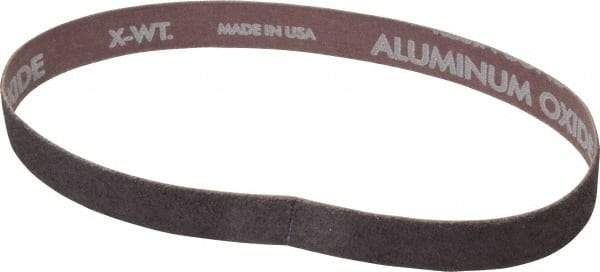 Norton - 3/4" Wide x 18" OAL, 40 Grit, Aluminum Oxide Abrasive Belt - Aluminum Oxide, Coarse, Coated, Series R228 - USA Tool & Supply