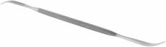 Grobet - 6" Riffler Precision Swiss Pattern File - Die Sinker's Handle - USA Tool & Supply