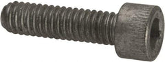 Armor Coat - #8-32 UNC Hex Socket Drive, Socket Cap Screw - Alloy Steel, Armor Coat Finish, Fully Threaded, 5/8" Length Under Head - USA Tool & Supply