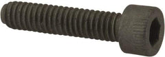 Armor Coat - #8-32 UNC Hex Socket Drive, Socket Cap Screw - Alloy Steel, Armor Coat Finish, Fully Threaded, 3/4" Length Under Head - USA Tool & Supply