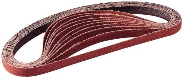 3M - 3" Wide x 132" OAL, 40 Grit, Ceramic Abrasive Belt - Ceramic, Coarse, Coated, YF Weighted Cloth Backing, Wet/Dry, Series 977F - USA Tool & Supply