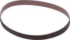 Norton - 3/8" Wide x 13" OAL, 80 Grit, Aluminum Oxide Abrasive Belt - Aluminum Oxide, Medium, Coated, Series R228 - USA Tool & Supply