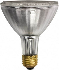 Philips - 39 Watt Halogen Flood/Spot Medium Screw Lamp - 2,900°K Color Temp, 500 Lumens, 120 Volts, Dimmable, PAR30, 1,100 hr Avg Life - USA Tool & Supply