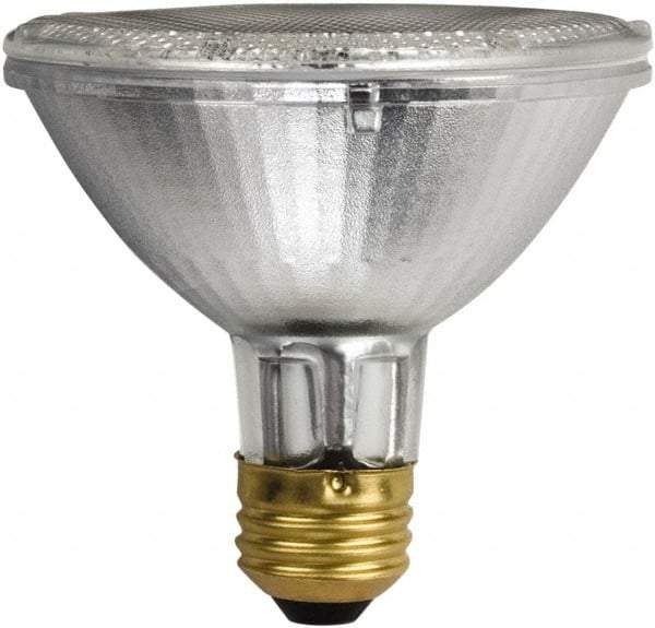 Philips - 40 Watt Halogen Flood/Spot Medium Screw Lamp - 2,770°K Color Temp, 640 Lumens, 120 Volts, Dimmable, PAR30S, 3,000 hr Avg Life - USA Tool & Supply