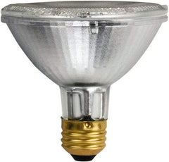 Philips - 39 Watt Halogen Flood/Spot Medium Screw Lamp - 2,800°K Color Temp, 650 Lumens, 120 Volts, Dimmable, PAR30S, 4,200 hr Avg Life - USA Tool & Supply