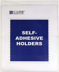 C-LINE - 50 Piece Shop Ticket Holder - 12" High x 9" Wide - USA Tool & Supply