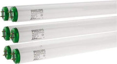 Philips - 40 Watt Fluorescent Tubular Medium Bi-Pin Lamp - 4,100°K Color Temp, 2,600 Lumens, T12, 20,000 hr Avg Life - USA Tool & Supply