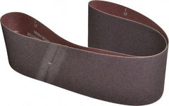 Norton - 4" Wide x 48" OAL, 40 Grit, Aluminum Oxide Abrasive Belt - Aluminum Oxide, Coarse, Coated, Series R228 - USA Tool & Supply