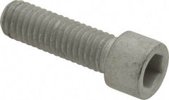 Armor Coat - 3/8-16 UNC Hex Socket Drive, Socket Cap Screw - Alloy Steel, Armor Coat Finish, Fully Threaded, 1-1/4" Length Under Head - USA Tool & Supply