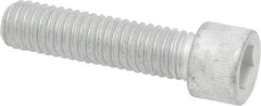 Armor Coat - 3/8-16 UNC Hex Socket Drive, Socket Cap Screw - Alloy Steel, Armor Coat Finish, Fully Threaded, 1-1/2" Length Under Head - USA Tool & Supply