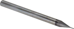 Niagara Cutter - 1/64", 3/64" LOC, 1/8" Shank Diam, 1-1/2" OAL, 4 Flute, Solid Carbide Square End Mill - Single End, Diamond Finish, Spiral Flute, 30° Helix, Right Hand Cut, Right Hand Flute, Series DIA430 - USA Tool & Supply