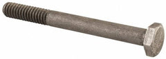 Made in USA - 1/4-20 UNC, 2-1/2" Length Under Head Hex Head Cap Screw - Grade 18-8 Stainless Steel, Uncoated, 7/16" Hex - USA Tool & Supply