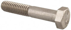 Made in USA - 5/16-18 UNC, 1-3/4" Length Under Head Hex Head Cap Screw - Grade 18-8 Stainless Steel, Uncoated, 1/2" Hex - USA Tool & Supply