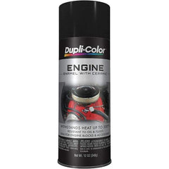 Krylon - 12 oz Black Automotive Heat Resistant Paint - Gloss Finish, 500°F Max Temp, Comes in Aerosol Can - USA Tool & Supply