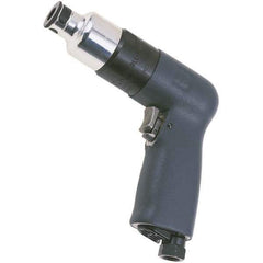 Ingersoll-Rand - 1/4" Bit Holder, 2,500 RPM, Pistol Grip Handle Air Screwdriver - 45.1 In/Lb Torque, 5 CFM - USA Tool & Supply