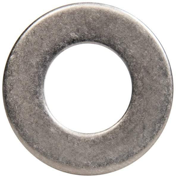 Made in USA - 7/16" Screw, Grade 300 Stainless Steel Standard Flat Washer - 0.469" ID x 0.922" OD, 0.051" Thick, Passivated Finish, Meets Military Specifications - USA Tool & Supply
