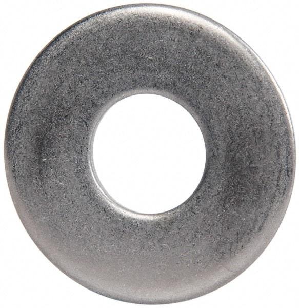 Made in USA - 5/8" Screw, Grade 300 Stainless Steel Standard Flat Washer - 0.688" ID x 1-3/4" OD, 0.108" Thick, Passivated Finish, Meets Military Specifications - USA Tool & Supply