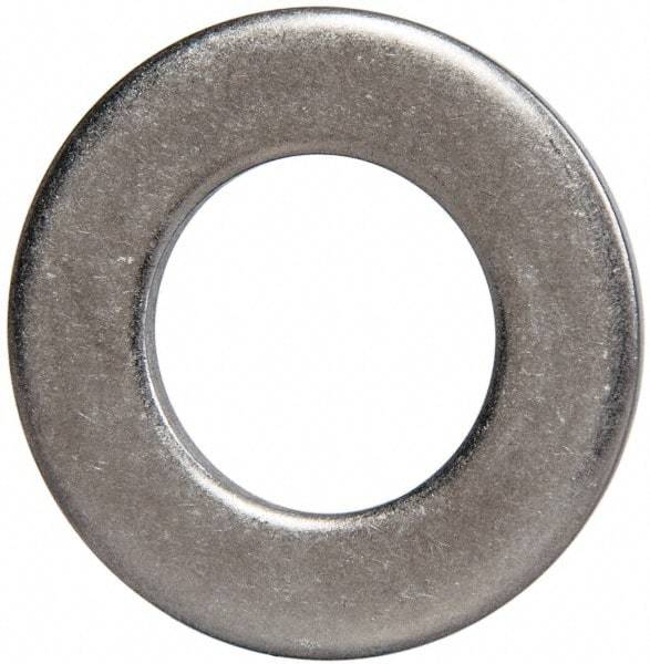 Made in USA - 3/4" Screw, Grade 300 Stainless Steel Standard Flat Washer - 0.812" ID x 1.469" OD, 0.108" Thick, Plain Finish, Meets Military Specifications - USA Tool & Supply