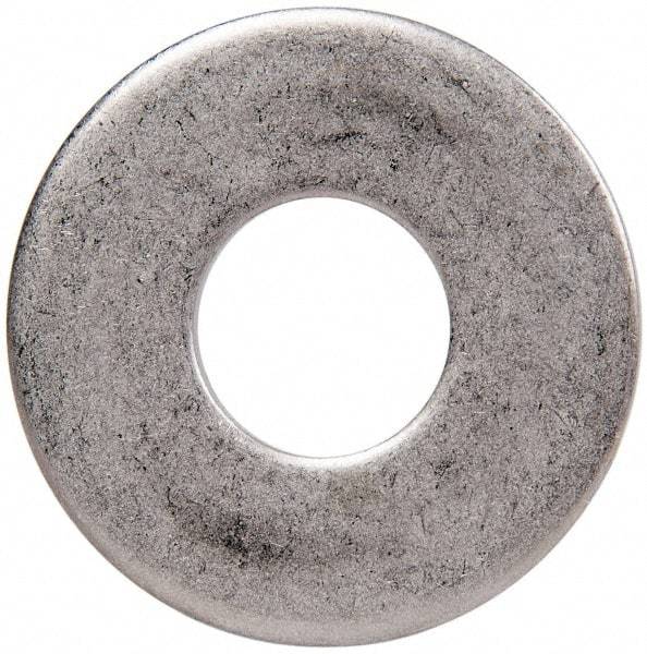 Made in USA - 3/4" Screw, Grade 300 Stainless Steel Standard Flat Washer - 0.812" ID x 2" OD, 0.122" Thick, Plain Finish, Meets Military Specifications - USA Tool & Supply