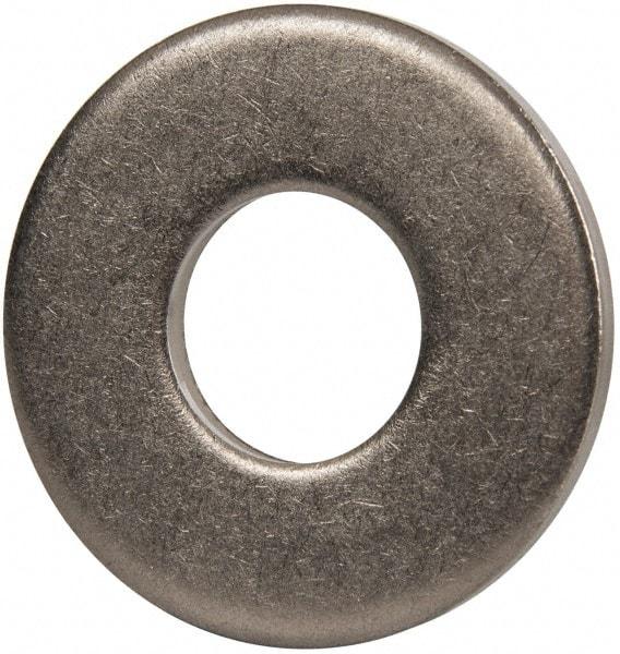 Made in USA - 7/8" Screw, Grade 300 Stainless Steel Standard Flat Washer - 0.938" ID x 2-1/4" OD, 0.136" Thick, Passivated Finish, Meets Military Specifications - USA Tool & Supply
