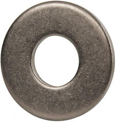 Made in USA - 7/8" Screw, Grade 300 Stainless Steel Standard Flat Washer - 0.938" ID x 2-1/4" OD, 0.136" Thick, Passivated Finish, Meets Military Specifications - USA Tool & Supply