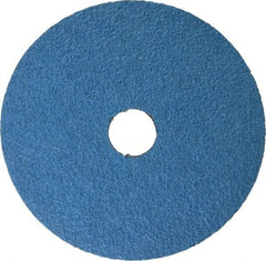 Norton - 7" Diam 7/8" Hole 36 Grit Fiber Disc - Very Coarse Grade, Zirconia Alumina, Series F672 - USA Tool & Supply