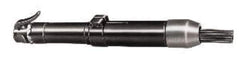 Chicago Pneumatic - 4,300 BPM, 15/16" Bore Diam, Pneumatic Inline Needle Scaler - 1" Stroke Length, 13.9 CFM, 90 psi, 1/4 NPT Inlet - USA Tool & Supply