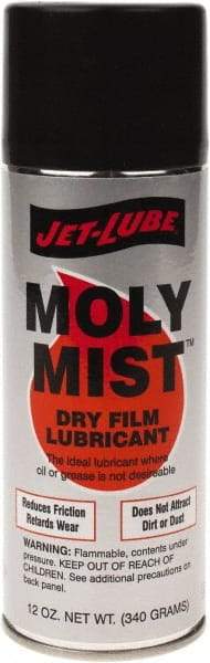 Jet-Lube - 12 oz Aerosol Spray Lubricant - High Temperature, Low Temperature - USA Tool & Supply