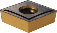 Big Kaiser - CC 163115 TN11 Grade Carbide Boring Insert - TiCN, Al2O3 & TiN Coated, Diamond, 80° Incl Angle, 7° Relief Angle, 5/8" Inscr Circle, 7/32" Thick, 1/32" Cnr Rad - USA Tool & Supply