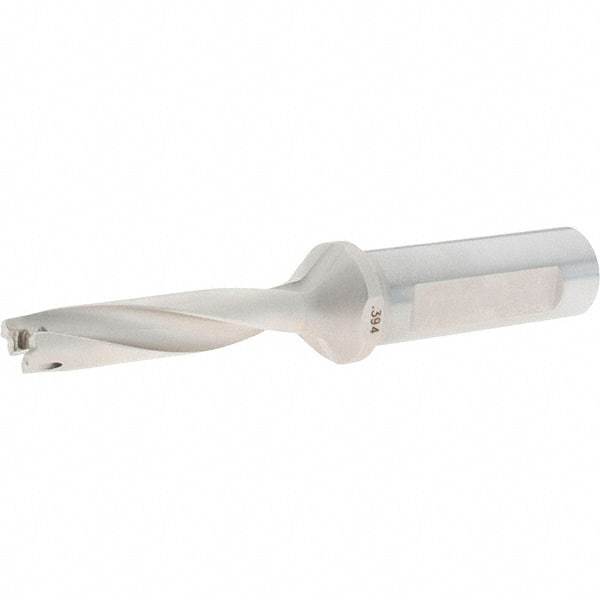 Iscar - 0.394 to 0.409" Diam, 5xD, 1.96" Max Depth, 5/8" Shank Diam, Replaceable Tip Drill - IDI Insert, 10 Seat Size, DCM Toolholder, Series ChamDrill - USA Tool & Supply