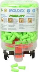 Moldex - Disposable Non-Refillable Earplug Dispenser with 33 dB Earplugs - Green Earplugs, 250 Pairs, Includes Mounting Bracket, Template & Hardware - USA Tool & Supply