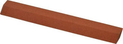 Norton - 4" Long x 9/16" Wide x 3/16" Thick, Aluminum Oxide Sharpening Stone - Diamond, Fine Grade - USA Tool & Supply
