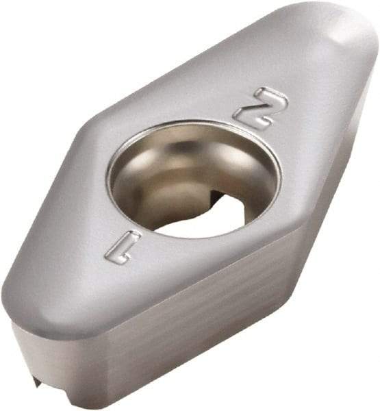 Seco - VPGX220663 E10 Grade H25 Carbide Milling Insert - Uncoated, 1/4" Thick, 0.245" Corner Radius - USA Tool & Supply