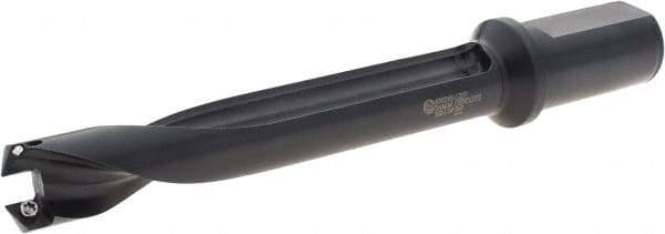 Allied Machine and Engineering - 26 to 28.57mm Diam, 5xD, 5-23/32" Max Depth, 1-1/4" Shank Diam, 9-5/8" OAL, Replaceable Tip Drill - Series 26 - USA Tool & Supply