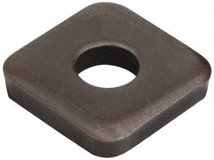 Jergens - 1" Bolt, 2-1/2" Square, Black Oxide Finish, Steel Square Flat Washer - 1-1/16" ID, 1/4" Thick - USA Tool & Supply