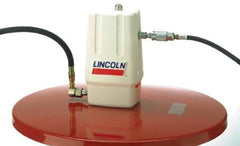 Lincoln - Grease Lubrication Aluminum Air-Operated Pump - For 400 Lb Container - USA Tool & Supply