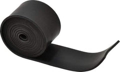 Made in USA - 1/8" Thick x 2" Wide x 60" Long, Buna-N Rubber Strip - Stock Length, 50 Shore A Durometer, 800 to 1,000 psi Tensile Strength, -20 to 170°F, Black - USA Tool & Supply