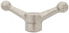 Jergens - 2 Offset Arms, Blank Speed Handle - 2-1/8" High, 1-1/2" Hub Diam - USA Tool & Supply